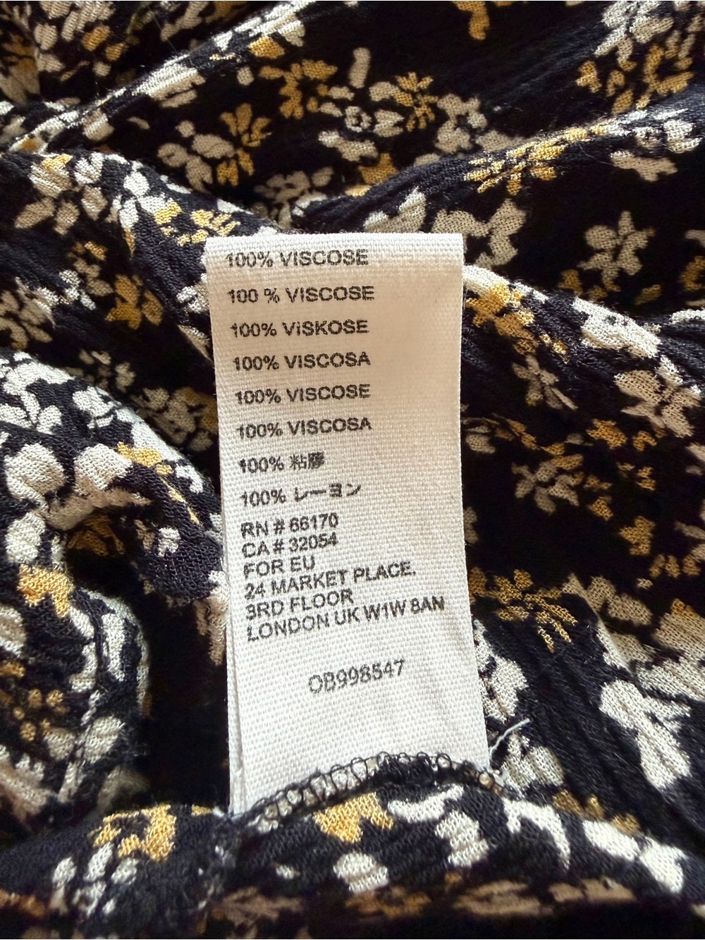 Free People Bare It All Printed Maxi Dress Small Black Floral Boho - Picture 7 of 8